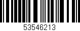 Código de barras (EAN, GTIN, SKU, ISBN): '53546213'