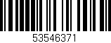 Código de barras (EAN, GTIN, SKU, ISBN): '53546371'