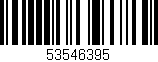 Código de barras (EAN, GTIN, SKU, ISBN): '53546395'