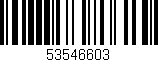 Código de barras (EAN, GTIN, SKU, ISBN): '53546603'