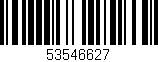 Código de barras (EAN, GTIN, SKU, ISBN): '53546627'