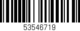 Código de barras (EAN, GTIN, SKU, ISBN): '53546719'
