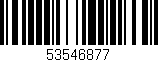 Código de barras (EAN, GTIN, SKU, ISBN): '53546877'