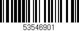 Código de barras (EAN, GTIN, SKU, ISBN): '53546901'