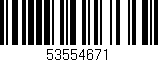 Código de barras (EAN, GTIN, SKU, ISBN): '53554671'