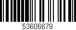 Código de barras (EAN, GTIN, SKU, ISBN): '53606678'