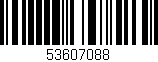 Código de barras (EAN, GTIN, SKU, ISBN): '53607088'
