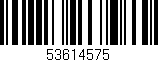 Código de barras (EAN, GTIN, SKU, ISBN): '53614575'