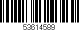 Código de barras (EAN, GTIN, SKU, ISBN): '53614589'