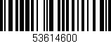 Código de barras (EAN, GTIN, SKU, ISBN): '53614600'