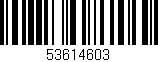 Código de barras (EAN, GTIN, SKU, ISBN): '53614603'