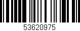 Código de barras (EAN, GTIN, SKU, ISBN): '53620975'
