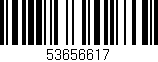 Código de barras (EAN, GTIN, SKU, ISBN): '53656617'
