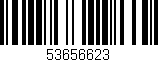 Código de barras (EAN, GTIN, SKU, ISBN): '53656623'