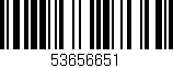 Código de barras (EAN, GTIN, SKU, ISBN): '53656651'