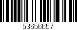 Código de barras (EAN, GTIN, SKU, ISBN): '53656657'