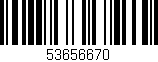 Código de barras (EAN, GTIN, SKU, ISBN): '53656670'