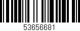 Código de barras (EAN, GTIN, SKU, ISBN): '53656681'