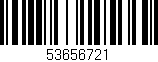 Código de barras (EAN, GTIN, SKU, ISBN): '53656721'