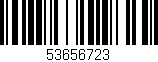 Código de barras (EAN, GTIN, SKU, ISBN): '53656723'