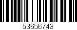 Código de barras (EAN, GTIN, SKU, ISBN): '53656743'