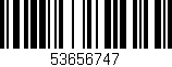 Código de barras (EAN, GTIN, SKU, ISBN): '53656747'