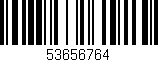 Código de barras (EAN, GTIN, SKU, ISBN): '53656764'