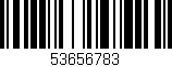 Código de barras (EAN, GTIN, SKU, ISBN): '53656783'