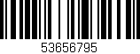 Código de barras (EAN, GTIN, SKU, ISBN): '53656795'
