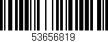Código de barras (EAN, GTIN, SKU, ISBN): '53656819'