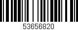 Código de barras (EAN, GTIN, SKU, ISBN): '53656820'