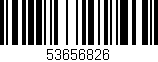Código de barras (EAN, GTIN, SKU, ISBN): '53656826'