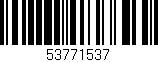 Código de barras (EAN, GTIN, SKU, ISBN): '53771537'