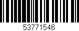 Código de barras (EAN, GTIN, SKU, ISBN): '53771546'