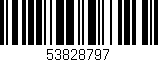 Código de barras (EAN, GTIN, SKU, ISBN): '53828797'
