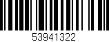 Código de barras (EAN, GTIN, SKU, ISBN): '53941322'