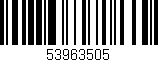 Código de barras (EAN, GTIN, SKU, ISBN): '53963505'