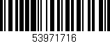 Código de barras (EAN, GTIN, SKU, ISBN): '53971716'