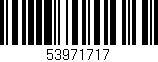 Código de barras (EAN, GTIN, SKU, ISBN): '53971717'