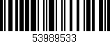 Código de barras (EAN, GTIN, SKU, ISBN): '53989533'