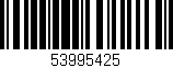 Código de barras (EAN, GTIN, SKU, ISBN): '53995425'