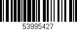 Código de barras (EAN, GTIN, SKU, ISBN): '53995427'