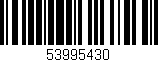 Código de barras (EAN, GTIN, SKU, ISBN): '53995430'