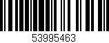 Código de barras (EAN, GTIN, SKU, ISBN): '53995463'
