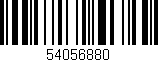 Código de barras (EAN, GTIN, SKU, ISBN): '54056880'