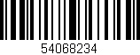 Código de barras (EAN, GTIN, SKU, ISBN): '54068234'
