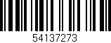 Código de barras (EAN, GTIN, SKU, ISBN): '54137273'