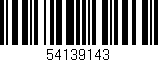 Código de barras (EAN, GTIN, SKU, ISBN): '54139143'