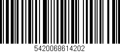 Código de barras (EAN, GTIN, SKU, ISBN): '5420068614202'