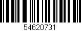 Código de barras (EAN, GTIN, SKU, ISBN): '54620731'